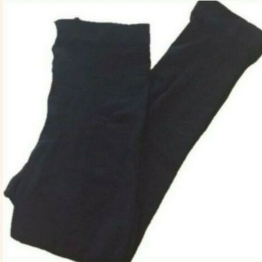 Two Spanx Shaping Control Footless Tights Black - Picture 7 of 8